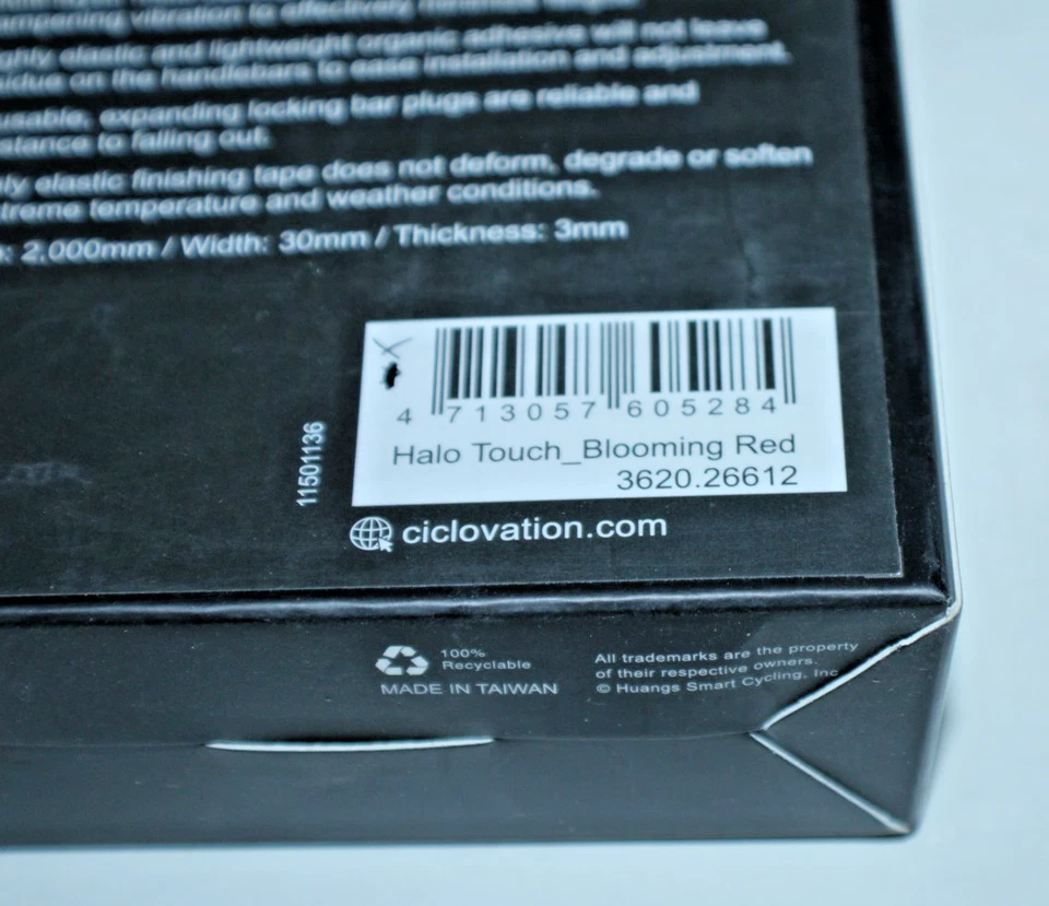 Cyclovation Halo Touch Blooming Red Handlebar Bar Tape Bike Wrap 2000x30x3mm  :) - Image 4 of 4