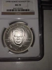 NGC 1998-S S$1 “ROBERT KENNEDY” 26.73 Grams 90% Silver