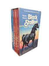 The Black Stallion Box Set Of 4 Paperback Books 1980’s Walter Farley The Black Stallion Box Set Of 4 Paperback Books 1980’s Walter Farley
