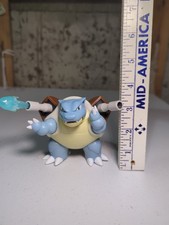 2007 BLASTOISE FIGURE LICENSED NINTENDO POKEMON TOMY FIGURINE