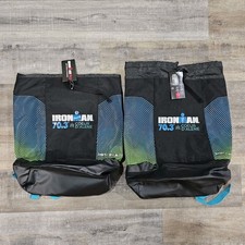 Ironman 70.3 Backpack Lot of 2 Coeur D Alene ID Triathlon Race Bag Swim Run Bike