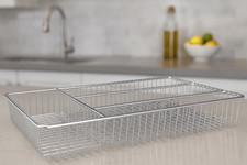 Stainless Steel Cutlery Tray Drawer Organiser Small Storage Kitchen Utensils