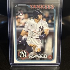Jasson Domínguez RC 2024 Topps #60 New York Yankees Baseball Card