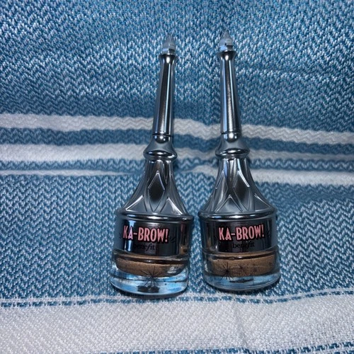 Benefit Ka Brow Cream Gel Brow Color With Brush - 3 Medium - 0.1 oz / 3g 2 Lot