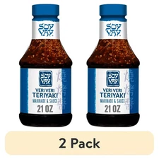Soy Vay Veri Veri Teriyaki Marinade and Sauce, 21 FL Oz (pack of 2)