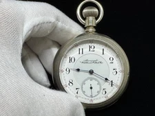 Early  18 Size Model 1892 Waltham  17 Jewel Railroad Grade Pocketwatch A.T. & Co
