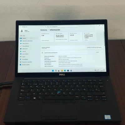 Dell Latitude 7480 · i5-6300U · 8GB · 256GB