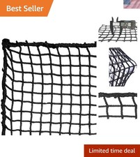 Heavy-Duty Golf Hitting Net 10x10 Ft - Multi-Sport Practice with Noise Reduction