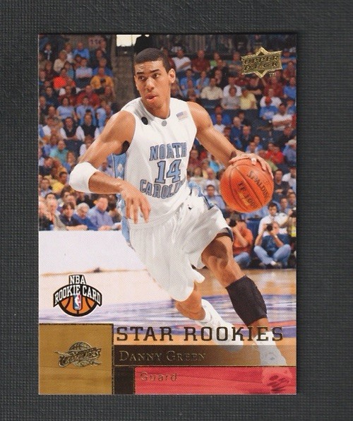 2009-10 Upper Deck Danny Green Rookie #223 North Carolina Cleveland Cavaliers