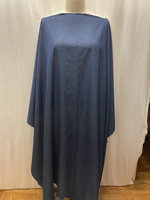 100% Cotton Denim /Chambray Blue Double Sided  Fabric 1 Yd 9'' Long   59-60'' Wide