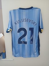Dejan Kulusevski signed shirt With COA SPURS JERSEY RARE TOTTENHAM