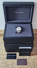 Men's Concord Mariner Automatic Stainless Steel Watch 0320280 w/ Box