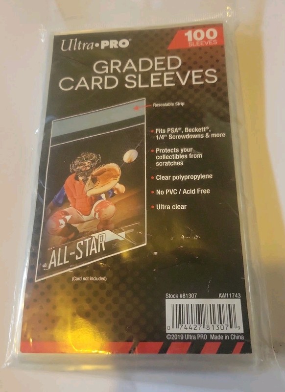 Ultra PRO Graded Card Sleeves Resealable - SFSLG