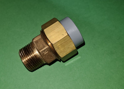 TC Quicktherm Eucatherm C PVC 16 20 25 mm Winkel  Übergang Verschraubung PVC-C
