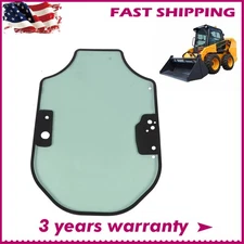Cab Front Door Glass 345-6230 3456230 For Caterpillar CAT 226D 232D 279D 297D