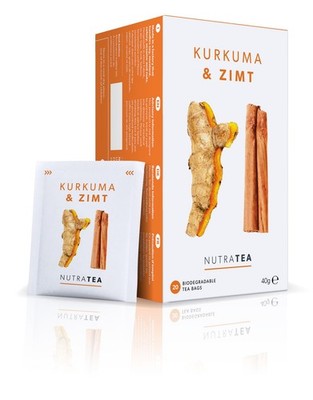 Kurkuma & Zimt, Kurkumatee unterstützt Gesundheit der Leber & Gelenke, Zimt T...