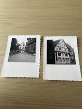 2 photos Soest NRW 1950-timbered architecture