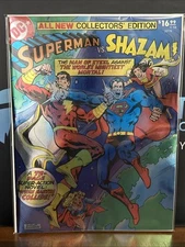 ALL NEW COLLECTORS EDITION #58 SUPERMAN VS SHAZAM FACSIMILE EDITION CVR B FOIL