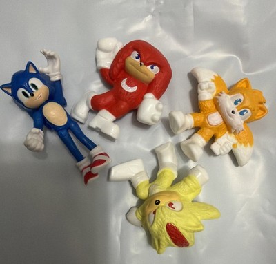 Sonic The Hedgehog Set 4 Super Sonic 3-McDonald's Toy 1 Action  Collectibles