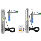 Deep Well Submersible Pump Stainless Steel 3/0.5/1.5/2HP 230V 37GPM 640ft