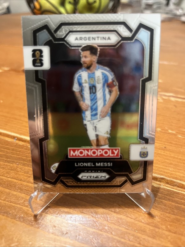 Panini Prizm Monopoly 2026 FIFA WC Lionel Messi #1 Argentina