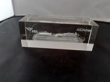 AIDAmar Schiffsmodell Glasblock