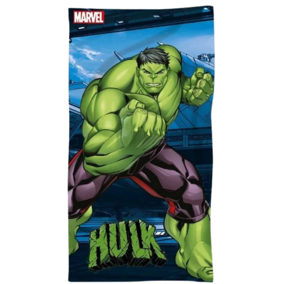 Drap de plage Hulk Marvel 70 x 140 cm - Super héros Avengers - Photo 1/1