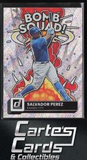 Salvador Perez 2022 Donruss #BS-1 Bomb Squad Rapture Kansas City Royals