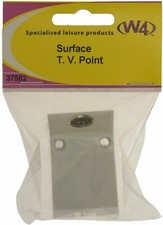 Surface Mount Internal Co-Axial Tv Aerial Socket