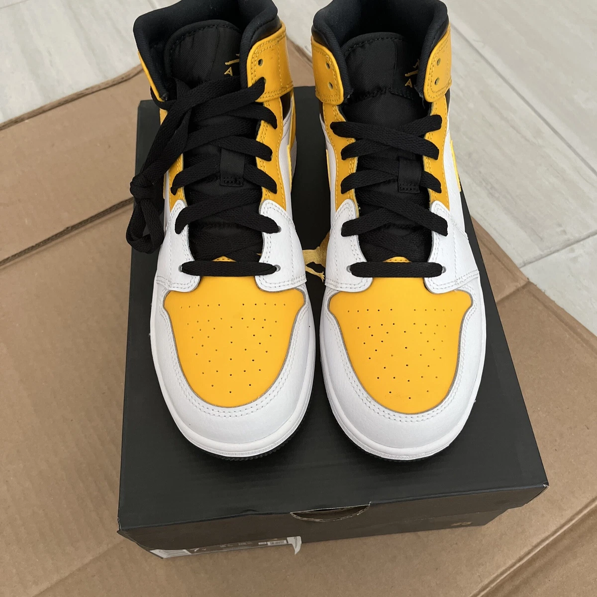 Jordan 1 Mid 2017 Wheat - 554725-725 for Sale | Authenticity