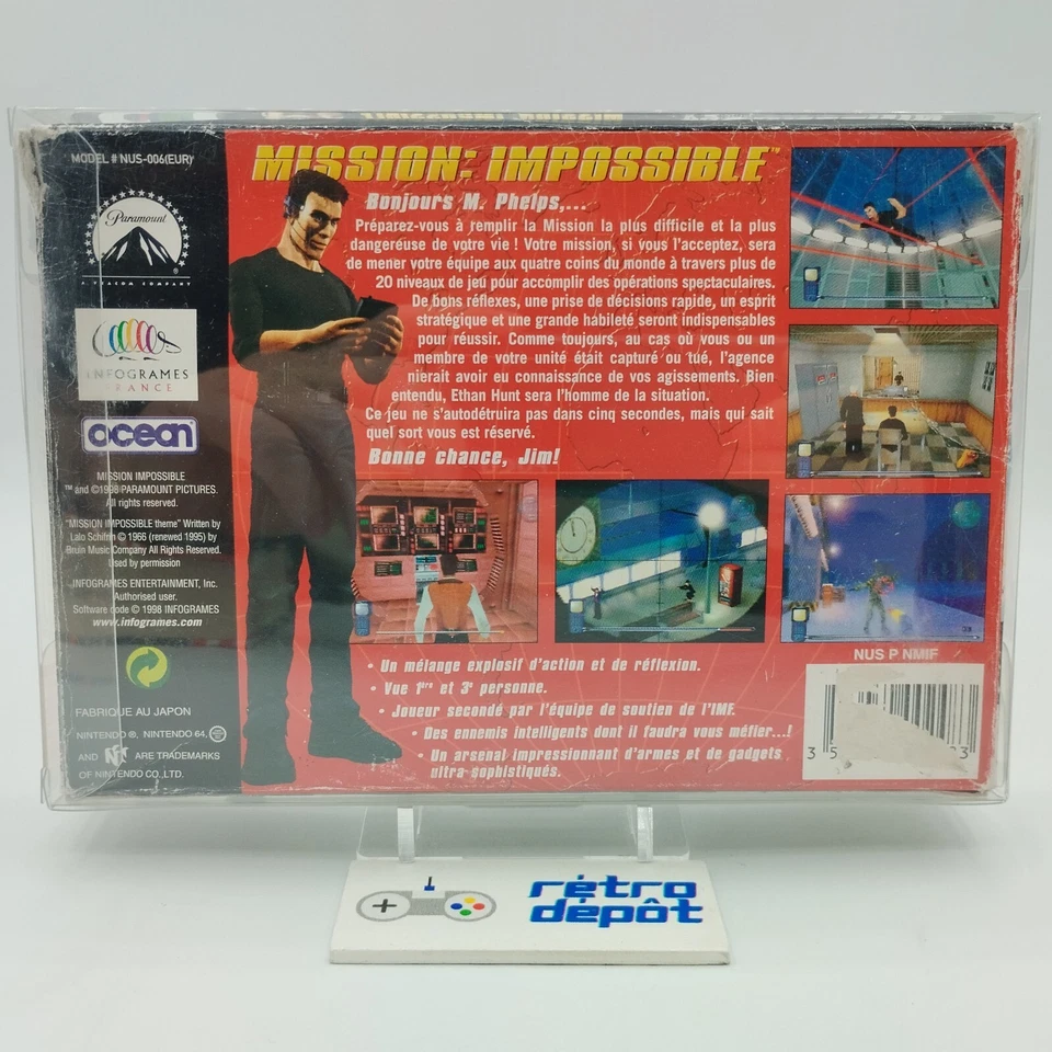 Mission Impossible Expect the Impossible/Nintendo 64 N64 / Pal / NUS-EUR-1 - Image 2 of 4