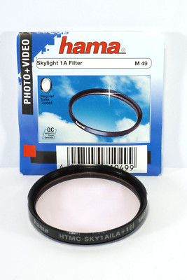 Objektiv Filter 49mm, Hama Skylight 1A - Neu