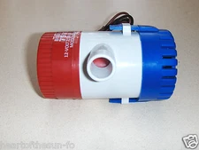 12 volt DC submersible pump 1100 GPH water fountain-marine bilge-solar-pond-RV