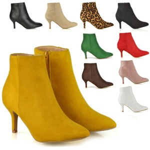 low stiletto boots
