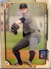 2015 Bowman Chrome Prospects #BCP63 Buddy Borden - Pittsburgh Pirates (i75)