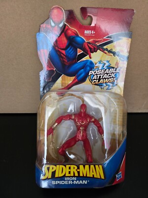 Spider Man Iron Spider-Man Posable Attack Claws Hasbro