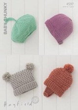 Sirdar Knitting Pattern - Hayfield Baby Chunk...