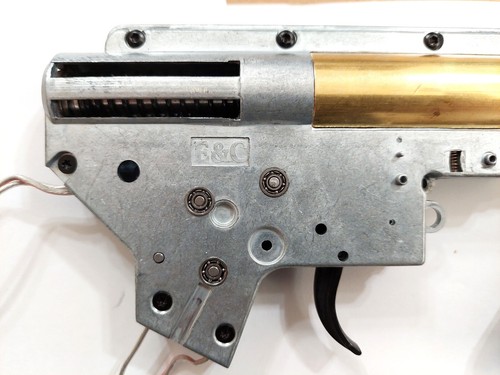 E&C Version 2 Airsoft AEG Gearbox with Motor and Springs - Picture 2 of 6
