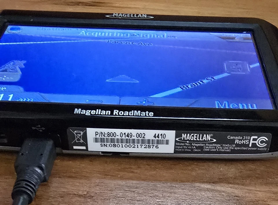 Magellan roadmate 3045-lm GPS Life Time Maps With USB - Working - Image 3 of 4