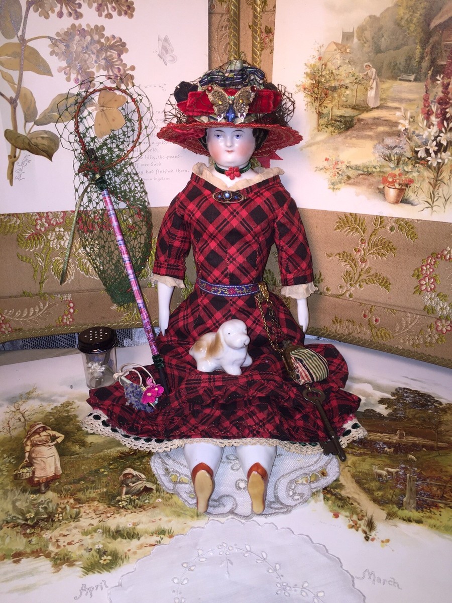 ヴィンテージ  人形の油絵 471988 油彩 糟野勝美 作 「人形の部屋」(F10) 京都府出身・画家