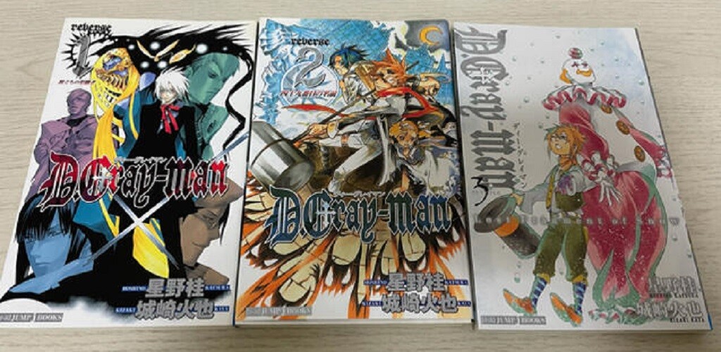 D.Gray-man Reverse 1 to 3 japanese novel book set | eBay
