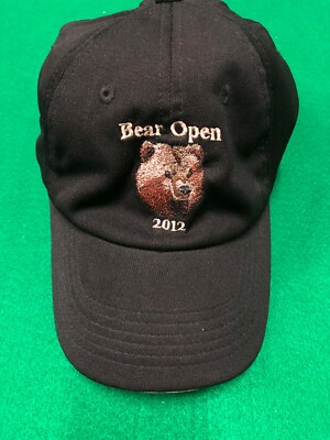 Bear Open 2012 Port Authority Baseball Cap / jd0036