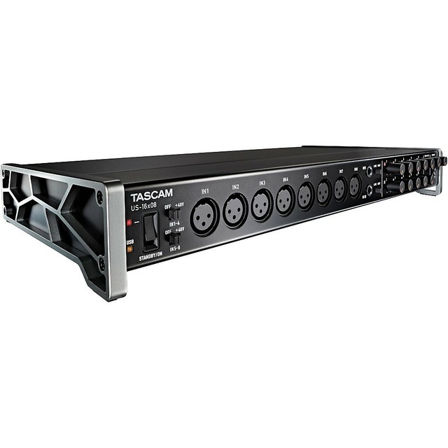 TASCAM US16X08 16-Mic Line Rackmount Audio Interface with MIDI for sale ...