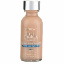 LOREAL True Match Super Blendable Liquid Foundation - COOL C1  ALABASTER  -NEW