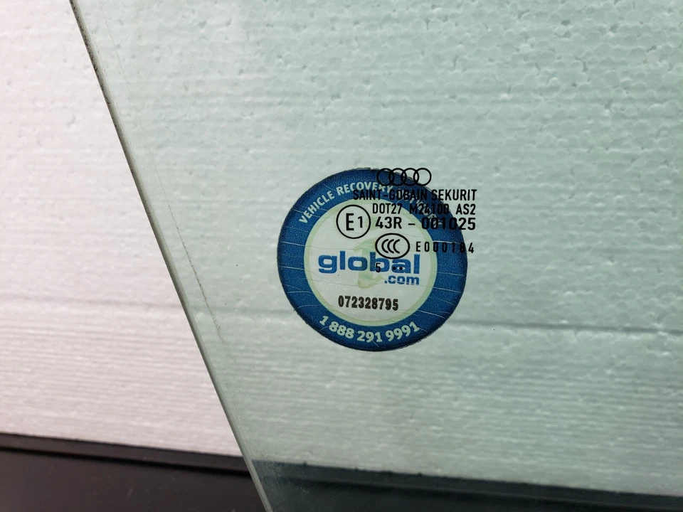 2002 - 2008 Audi A4 Quattro Front Right Door Window Glass OEM 8E0845022D - Image 2 of 4