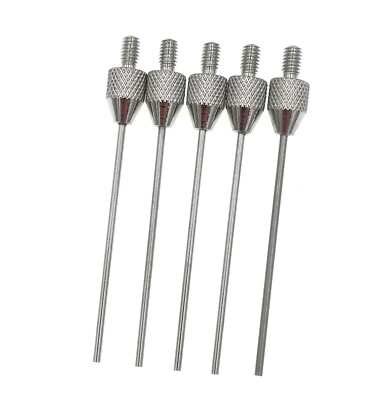 5 Needle Contact Point For Dial Indicator Depth Gage 30mm Long Tip 1mm Diameter 