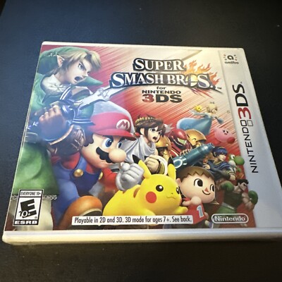 Super Smash (Nintendo 3DS, 2014) BRAND NEW SEALED