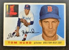 1955 Topps Baseball - Tom Hurd #116 Boston Red Sox