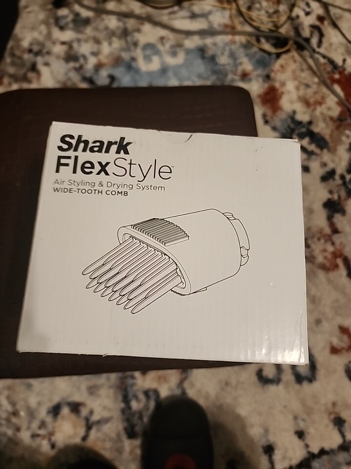 Wide Tooth Comb Hair Dryer Afro Comb Attachment Shark Wide-Tooth