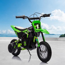 24V Kids Ride on Motorcycle Electric Battery-Power Off-Road Dirt Bike 250W Motor